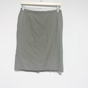 Vintage Giorgio Armani Gray Pencil Skirt